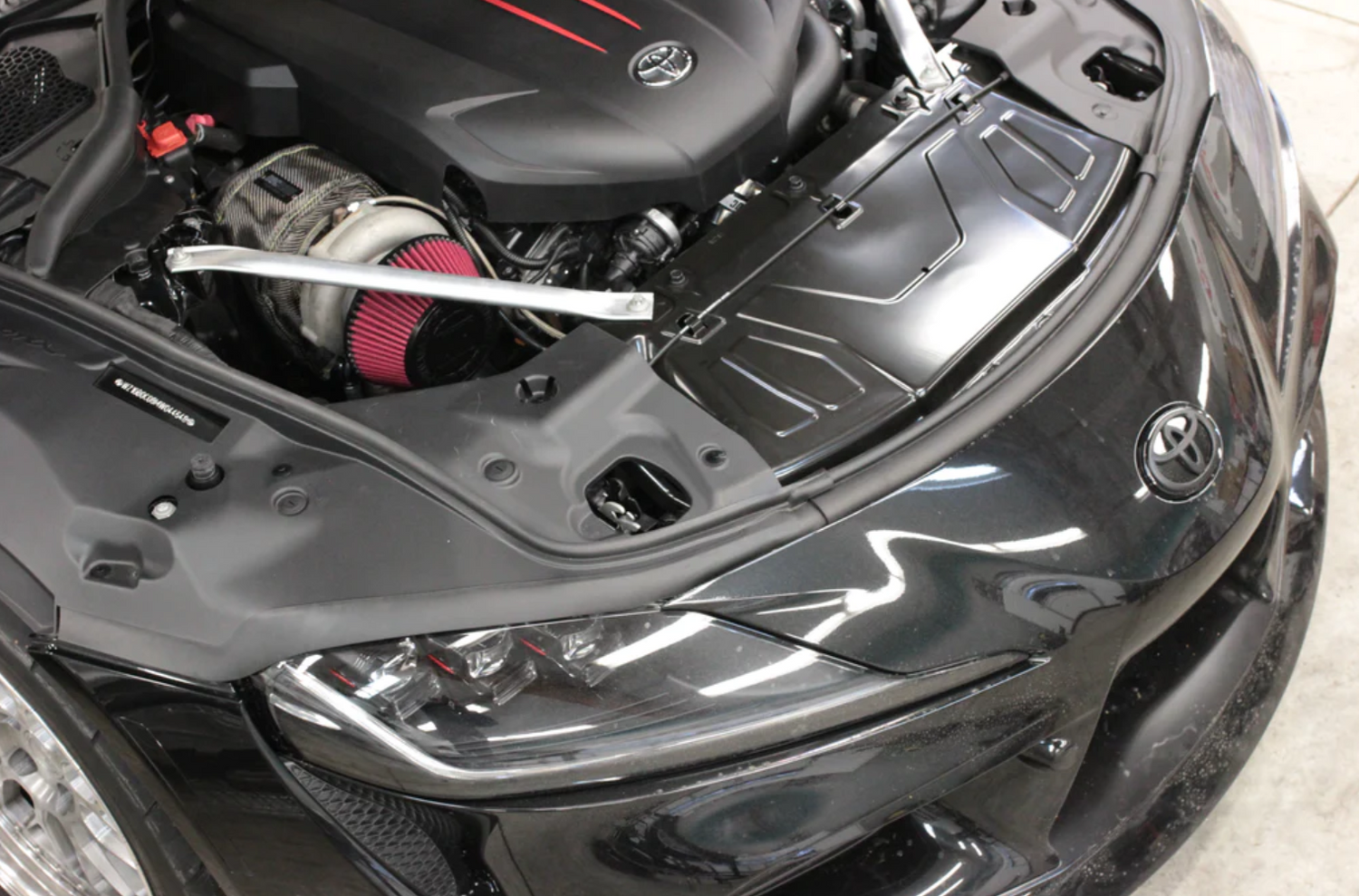 DOCRace A90 A91 6 Port Toyota Supra B58 Top Mount Turbo Kit