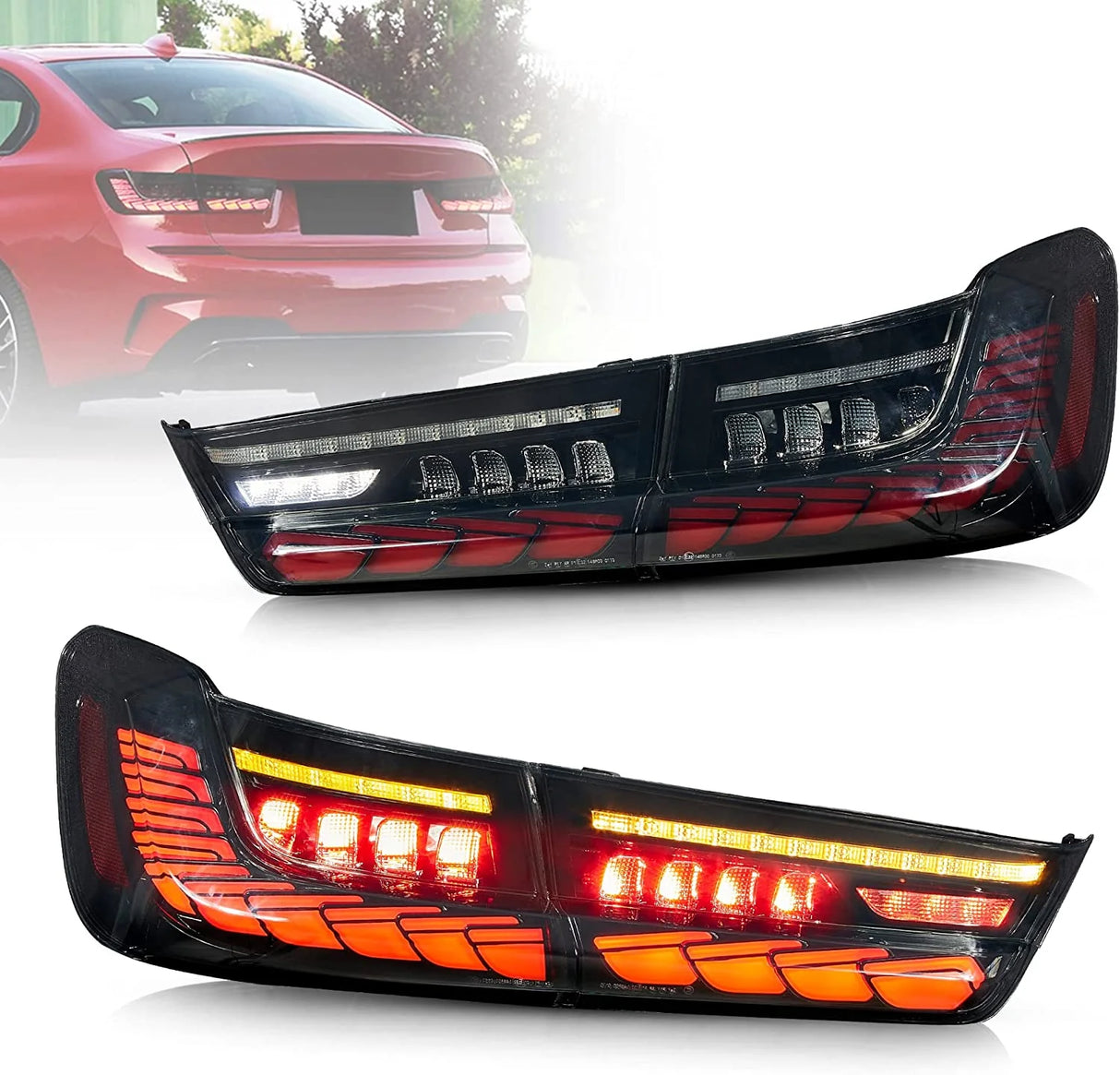 VLAND OLED Tail Lights for BMW G20 G80 M3 GTS