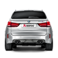 Akrapovic 15-17 BMW X5M (F85) Cat Back Exhaust w/ Carbon Tips