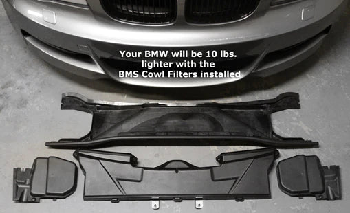 BMS Cowl Filters for BMW E9x E8x X1
