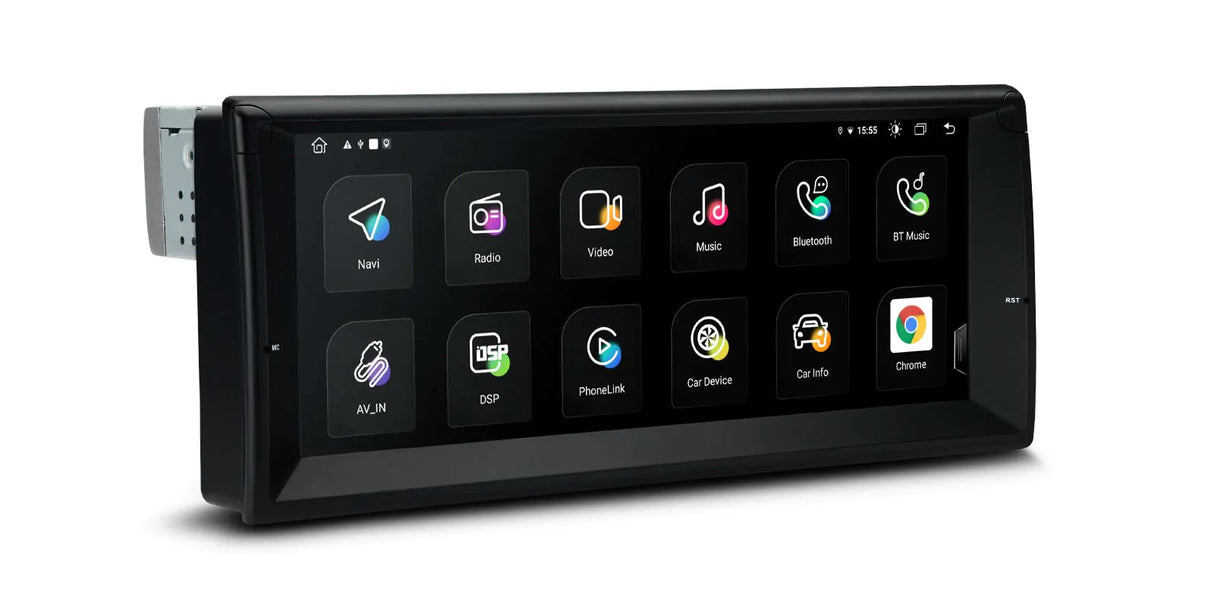 Xtrons 10.25" Head Unit Display Upgrade For BMW 5 Series E39 1997-2003 & BMW 7 Series E38 1996-2002 | 4GB RAM & 64GB ROM