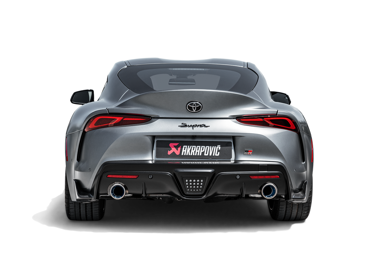 Akrapovic Slip-On Exhaust for Toyota Supra A90