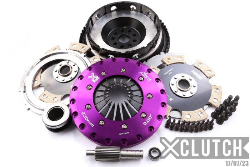 XCLUTCH STAGE 5 Twin Solid Ceramic 9" Clutch Kit For S65 BMW M3
