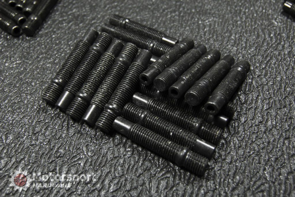 78mm Black Race Stud Kit for BMW E Series (12 x 1.5)