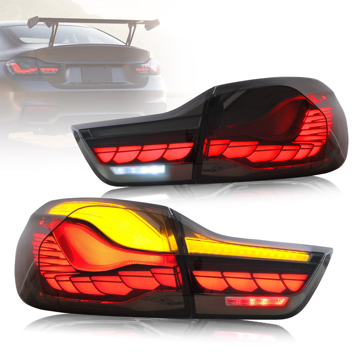 VLAND OLED Tail lights for BMW M4 F82 F83 F32 F33 F36 2014-2020