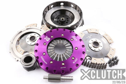 XCLUTCH STAGE 5 Twin Solid Ceramic 9" Clutch Kit For S55 BMW M2C/M3/M4