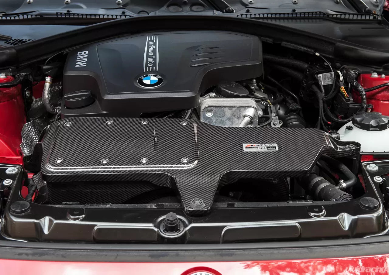 AWE S-FLO Carbon Intake for BMW 228i/320i/328i/428i BMW 228i|320i|328i|320i xDrive|428i|428i xDrive|220i|428i Gran Coupe|428i xDrive Gran Coupe|228i xDrive|328i xDrive 2012-2018