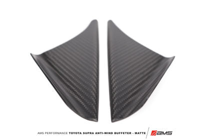 AMS Performance 2020+ Toyota GR Supra Anti-Wind Buffeting Kit - Gloss Carbon