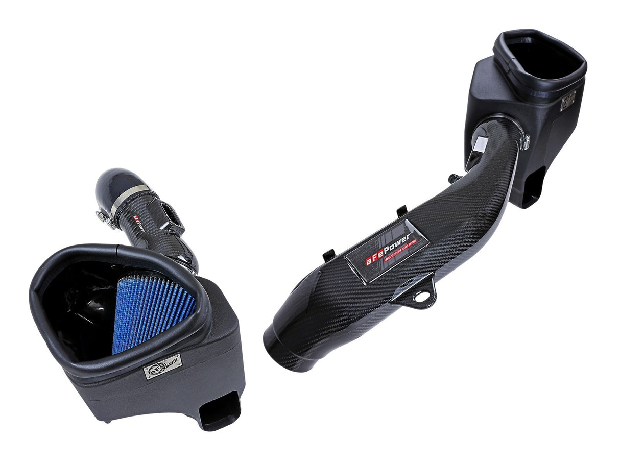 aFe Track Series Carbon Fiber Cold Air Intake System w/ Pro 5R Filters for BMW M2 Comp. M3/M4