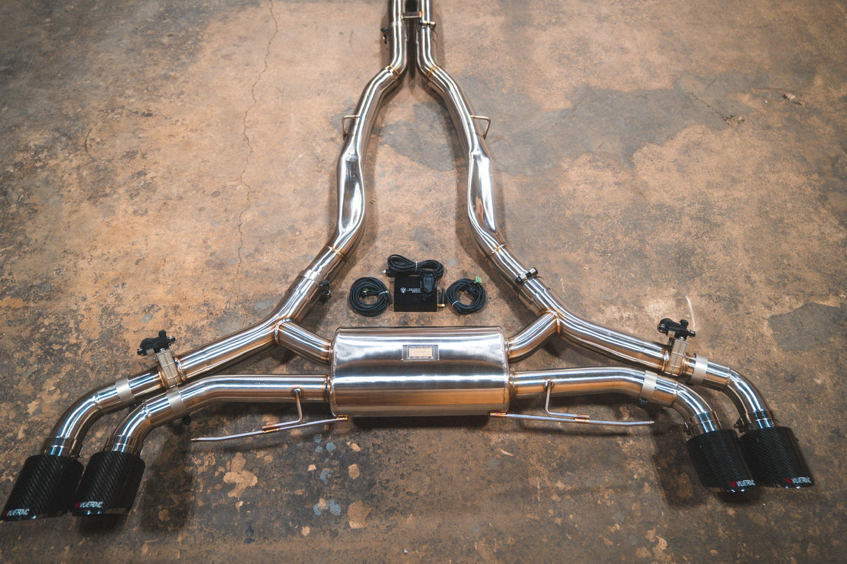 Valvetronic Designs BMW X5M / X6M F95 / F96 VALVED SPORT EXHAUST SYSTEM