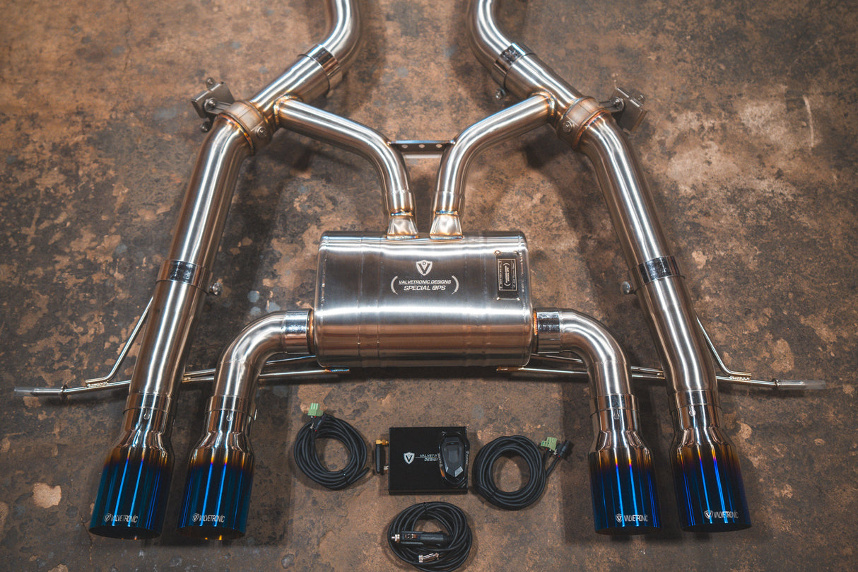 Valvetronic Designs BMW G8X M3 / M4 Valved Sport Exhaust System