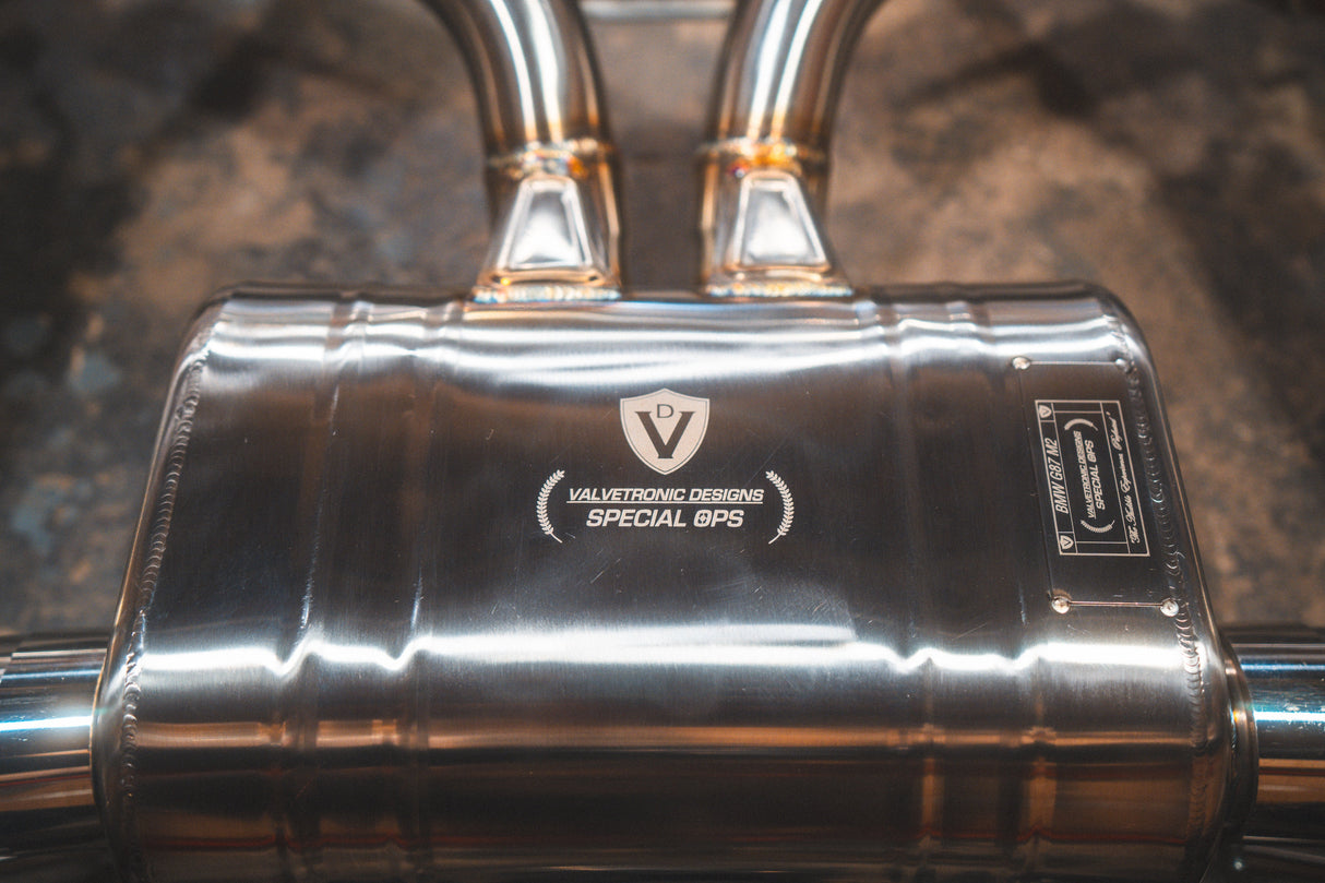 Valvetronic Designs BMW G87 M2 Valved Sport Exhaust System