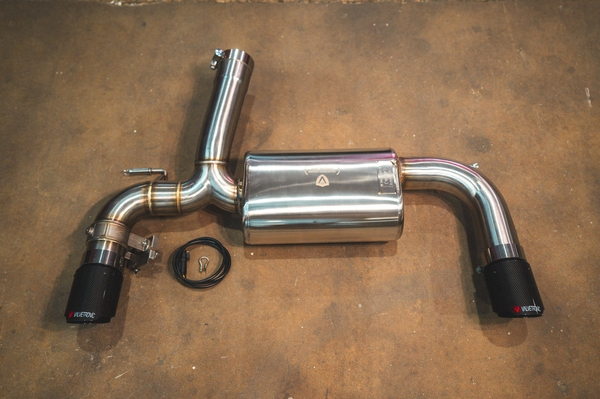 Valvetronic Designs BMW F30 / F22 / F36 / F32 Valved Sport Exhaust System (Axleback) F-Chassis