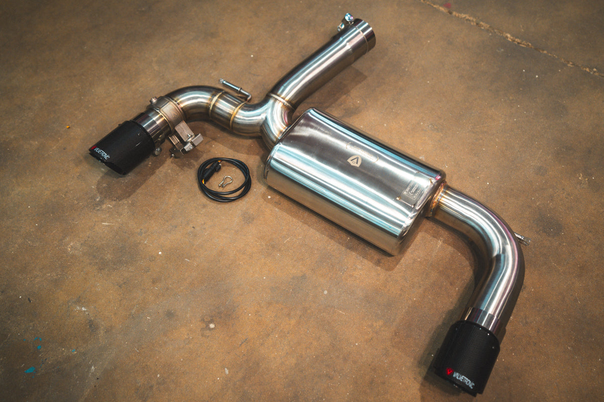 Valvetronic Designs BMW F30 / F22 / F36 / F32 Valved Sport Exhaust System (Axleback) F-Chassis