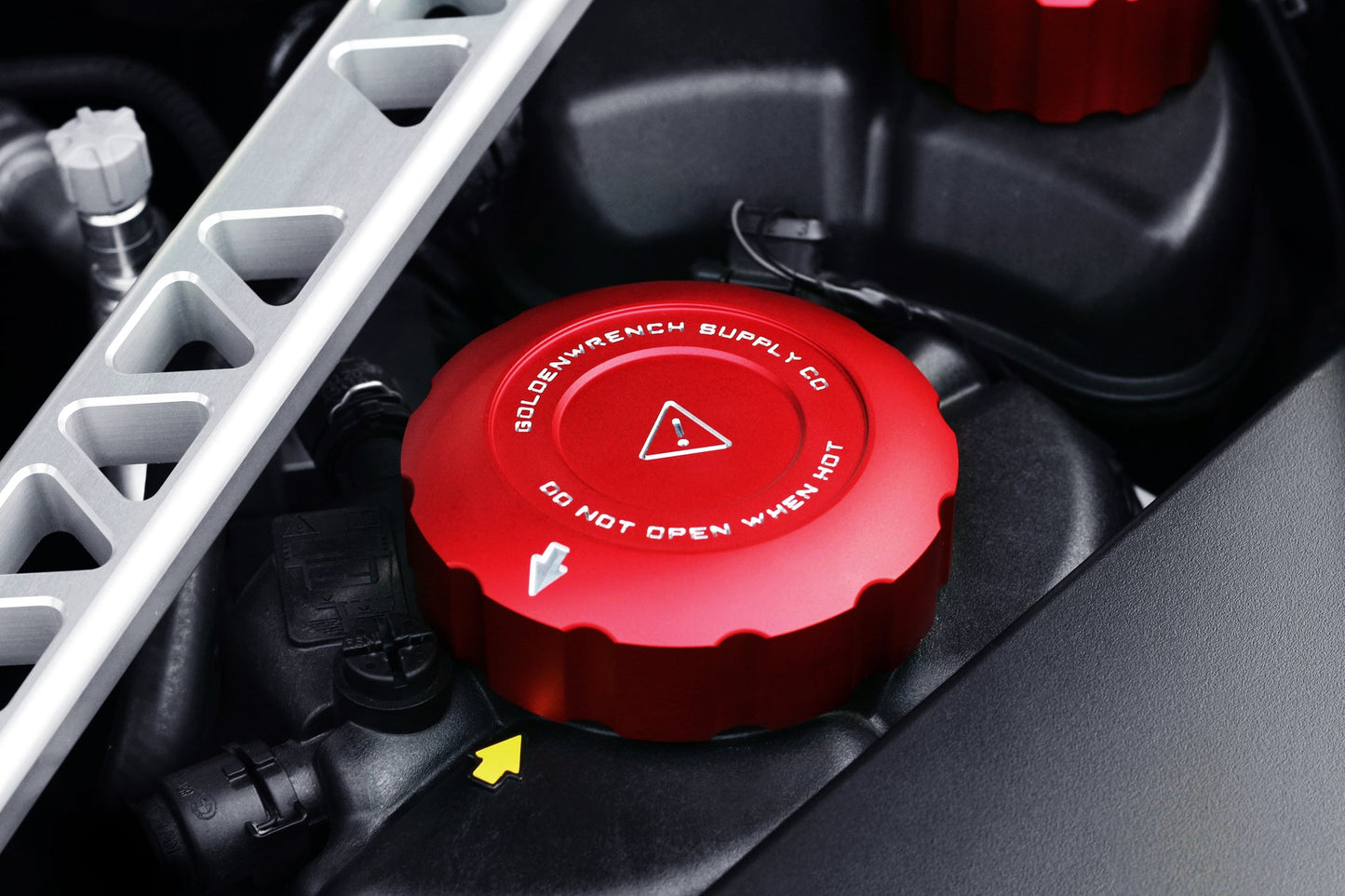 Blackline Performance Coolant Cap Cover Set for Toyota GR Supra A90