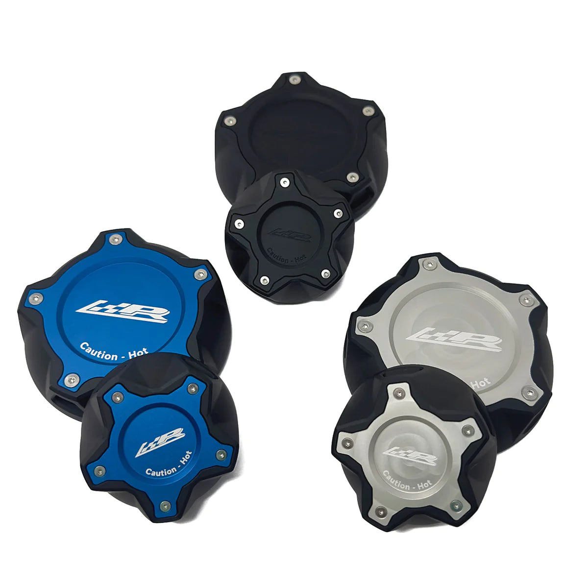 Precision Raceworks F&G Coolant Cap Bundle