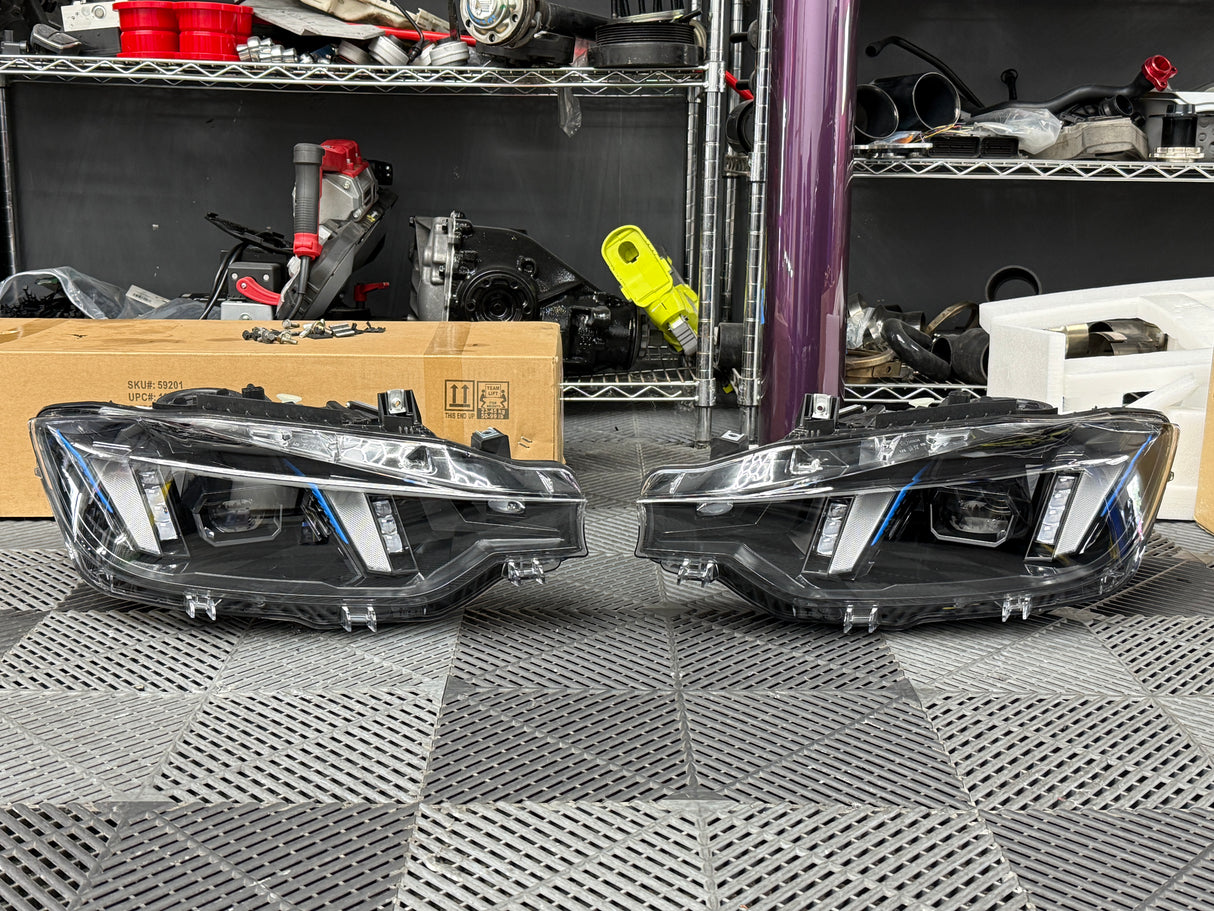 BMW F30/31 3-Series G8X LCI Style Headlights (For Original LED/Xenon Vehicle) (Used)