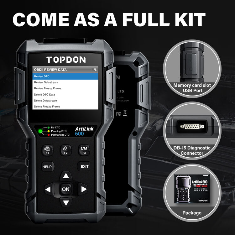 TOPDON ArtiLink600 Diagnostic Code Reader