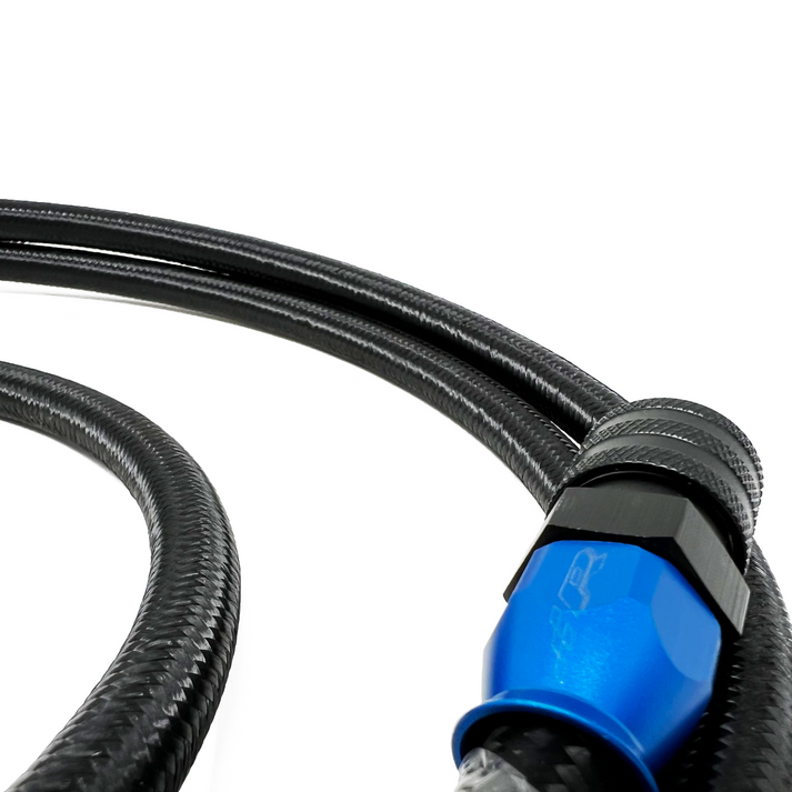 Precision Raceworks BMW E60 -AN-6 Performance Fuel Line Upgrade