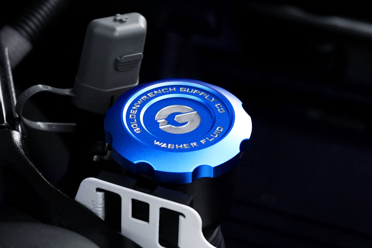Blackline Performance Washer Fluid Cap for BMW E9X