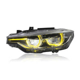 BMW F30/F31 3-Series LED OEM Style Headlights W/ Switchback DRL's