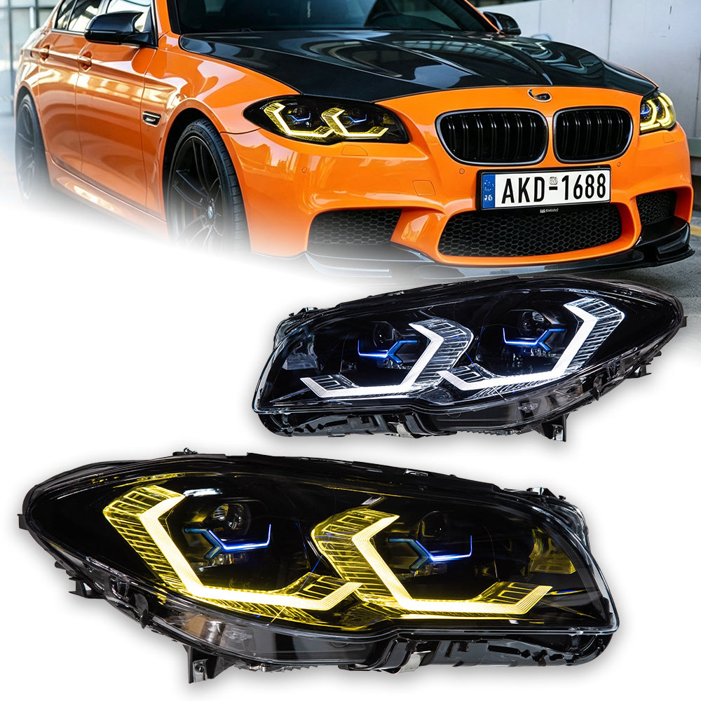 BMW F10 5 Series/M5 "G22 Style" Headlights