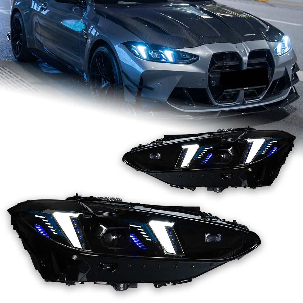 BMW 4-Series & M3/M4 "G8X LCI-Style" Headlights G22 G23 G26 G80 G82 G83
