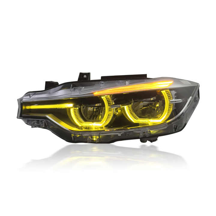 BMW F30/F31 3-Series LED OEM Style Headlights W/ Switchback DRL's