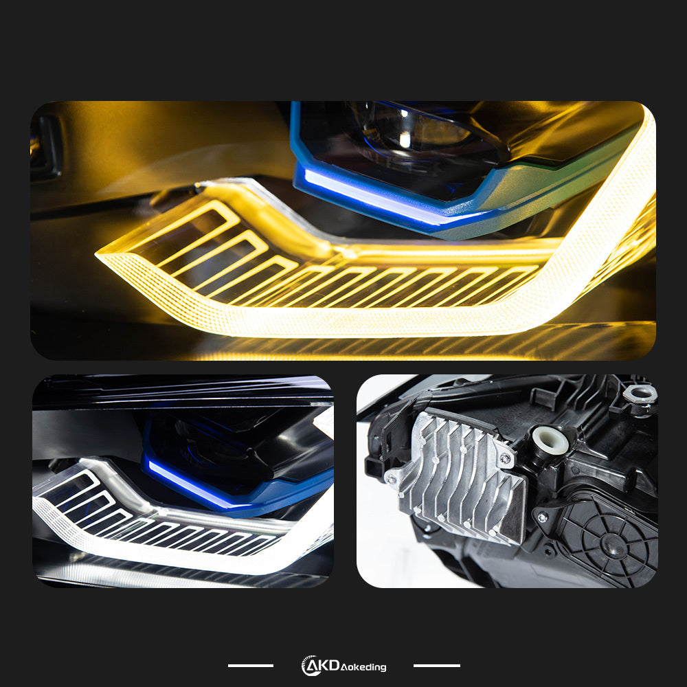 BMW 4-Series & M3/M4 "Pre-LCI Laser-Style" Headlights G22 G23 G26 G80 G82 G83