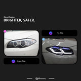 BMW F10 5 Series/M5 "G-Series Laser Style" Headlights