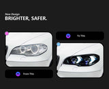 BMW E70 X5 G05 LCI Style Headlights