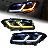BMW F10 5 Series/M5 "G-Series Laser Style" Headlights