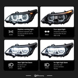 BMW E60 5 Series/M5 "F10 LED Style" Headlights