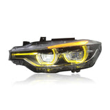 BMW F30/F31 3-Series LED OEM Style Headlights W/ Switchback DRL's