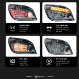 LED OEM Style Tail Lights for 5 Series E60/M5