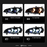 BMW E70 X5 G05 LCI Style Headlights