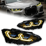 BMW 4-Series & M3/M4 "Pre-LCI Laser-Style" Headlights G22 G23 G26 G80 G82 G83