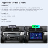 Xtrons 9'' Head Unit Display Upgrade For BMW 3 Series E46/M3 1998-2006 | 4GB RAM & 64GB ROM