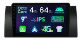 Xtrons 9'' Head Unit Display Upgrade For BMW X5 E53 1999-2006 | 4GB RAM & 64GB ROM