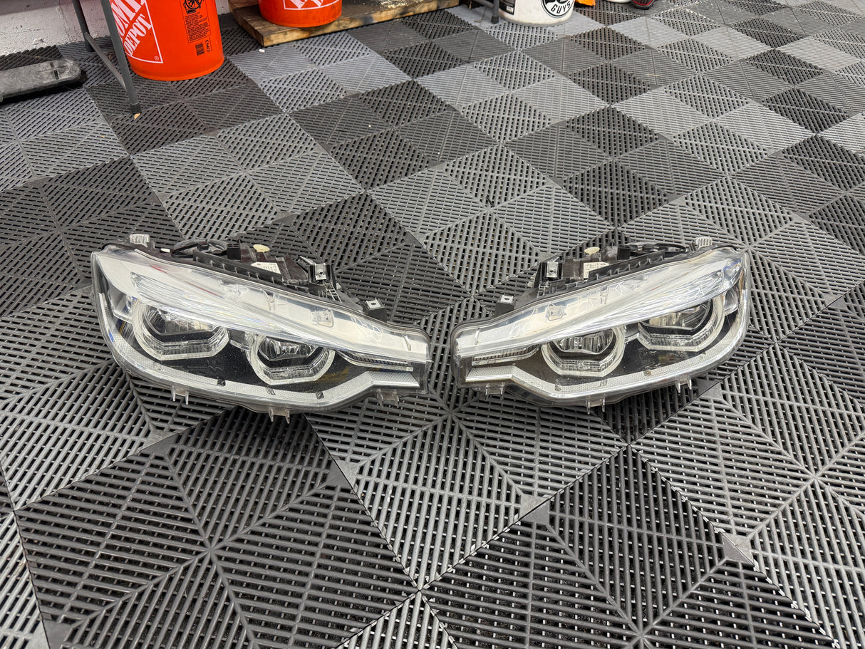 BMW F30 OEM LED (LCI) Headlights (Used)