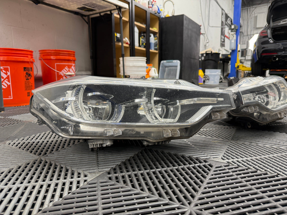 BMW F30 OEM LED (LCI) Headlights (Used)