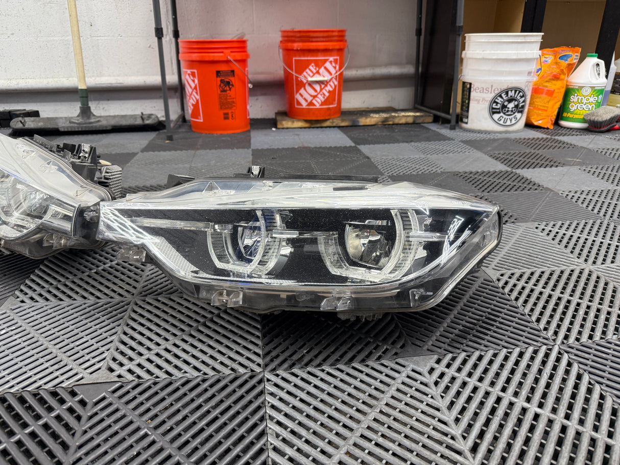 BMW F30 OEM LED (LCI) Headlights (Used)
