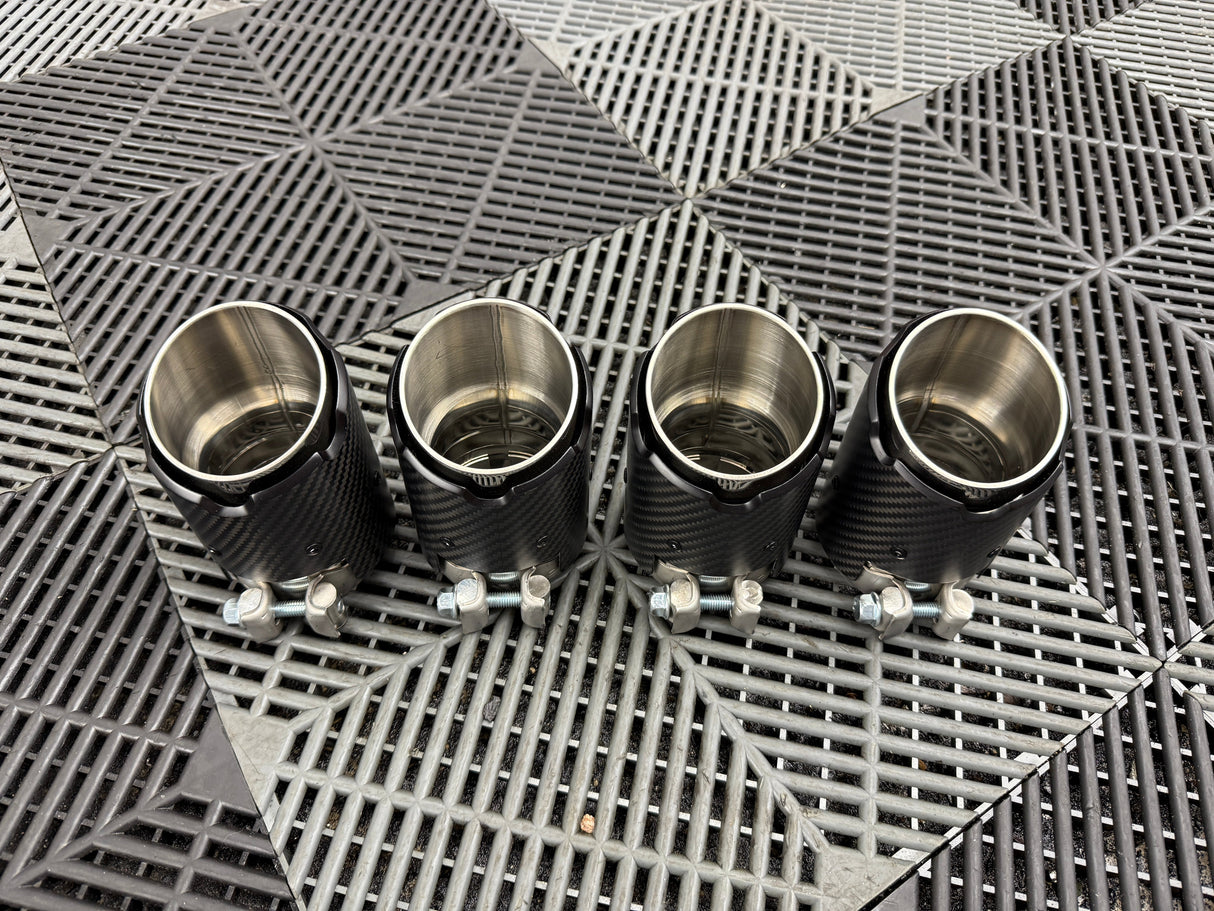 Fi Exhaust Carbon Fiber Tips For BMW E60 M5 (New)