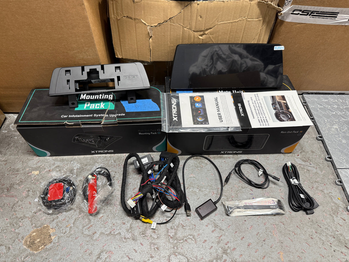 Xtrons 12.3” Head Unit Display Upgrade For BMW F3X/F8X NBT EVO (2016-2020) | 4GB RAM 64GB ROM (RHD) (Open Box)