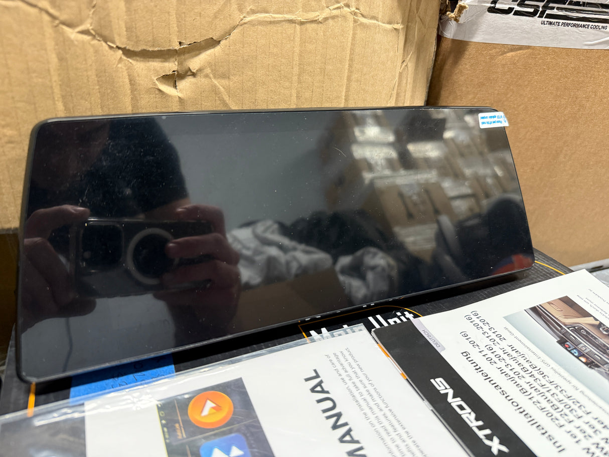 Xtrons 12.3” Head Unit Display Upgrade For BMW F3X/F8X NBT EVO (2016-2020) | 4GB RAM 64GB ROM (RHD) (Open Box)