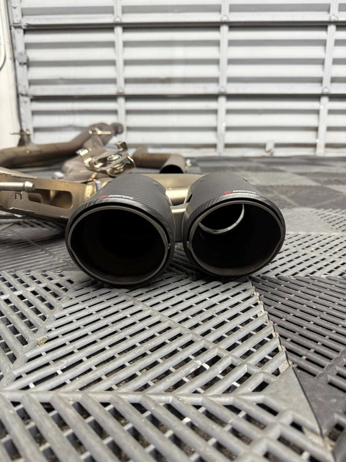 M8 Gran Coupé (F93) Akrapovic Evolution Line Titanium Catback Exhaust System (Used)