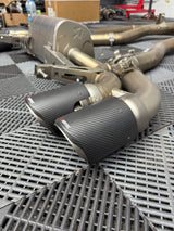 M8 Gran Coupé (F93) Akrapovic Evolution Line Titanium Catback Exhaust System (Used)