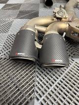 M8 Gran Coupé (F93) Akrapovic Evolution Line Titanium Catback Exhaust System (Used)