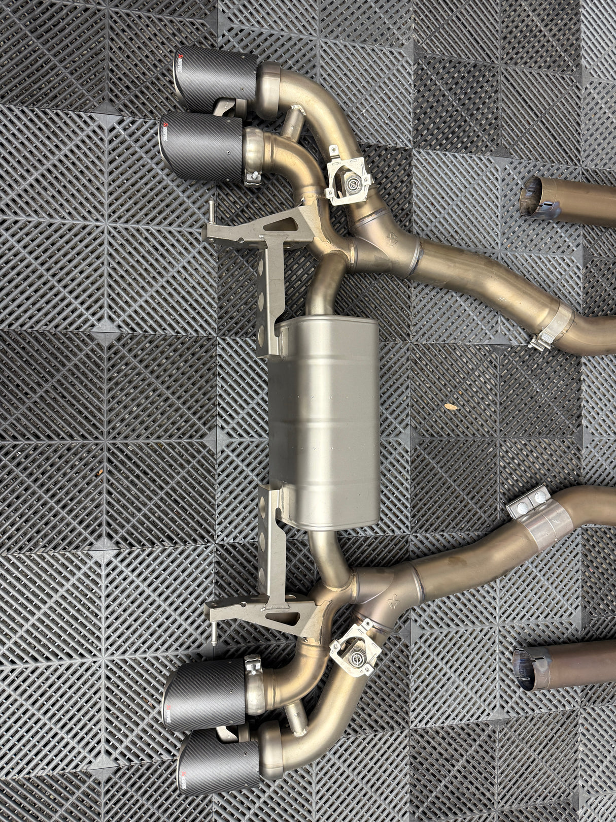 M8 Gran Coupé (F93) Akrapovic Evolution Line Titanium Catback Exhaust System (Used)