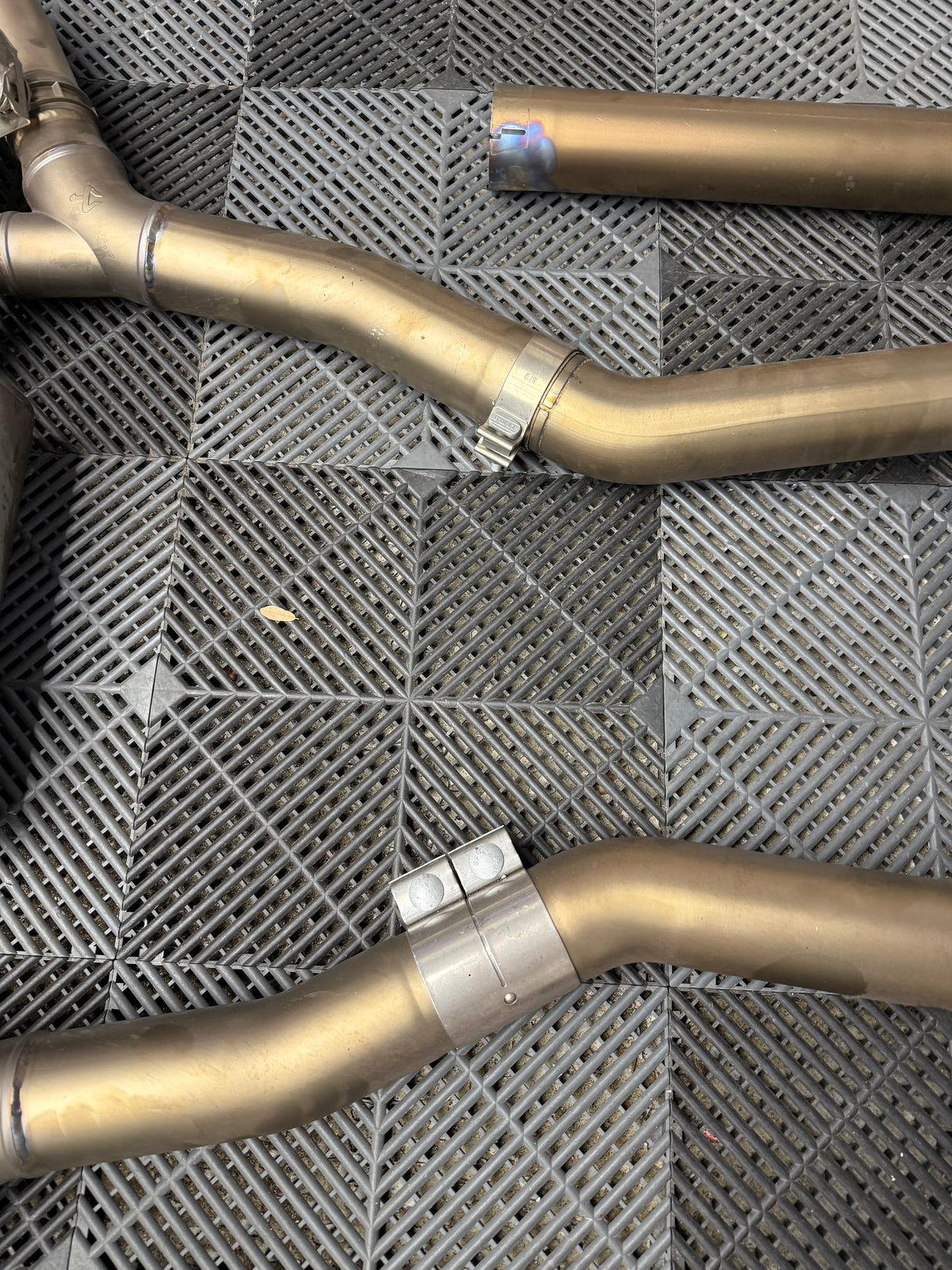M8 Gran Coupé (F93) Akrapovic Evolution Line Titanium Catback Exhaust System (Used)
